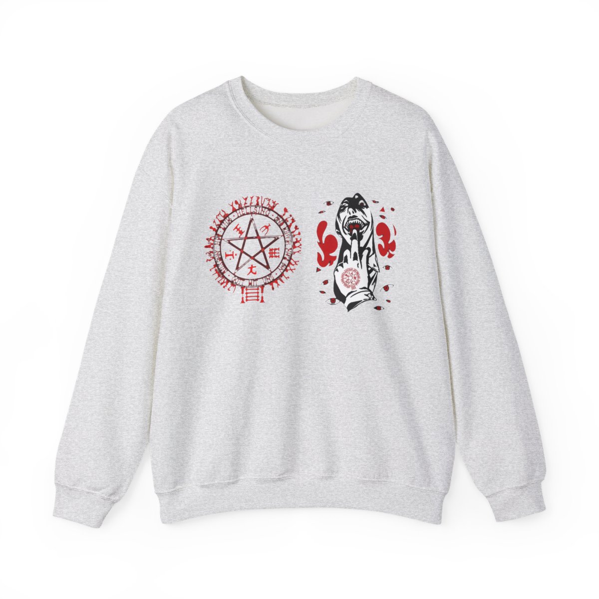 Hellsing Ultimate Alucard Sweatshirt Harajuku Crewneck Anime Tops Unique Clothes - alternate angle 3, merchandise