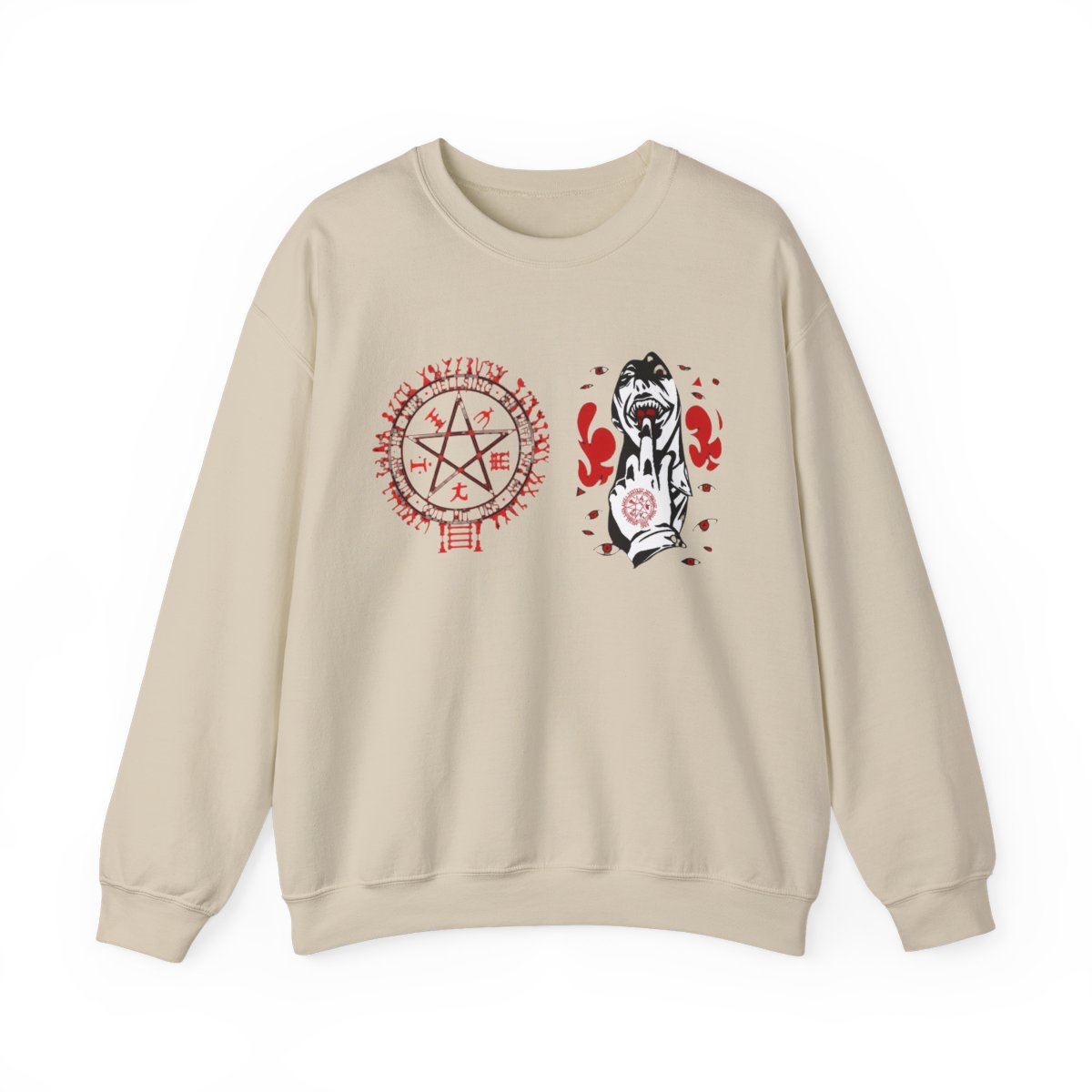Hellsing Ultimate Alucard Sweatshirt Harajuku Crewneck Anime Tops Unique Clothes - alternate angle 5, merchandise