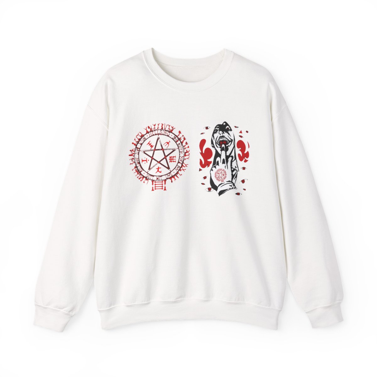Hellsing Ultimate Alucard Sweatshirt Harajuku Crewneck Anime Tops Unique Clothes - alternate angle 2, merchandise