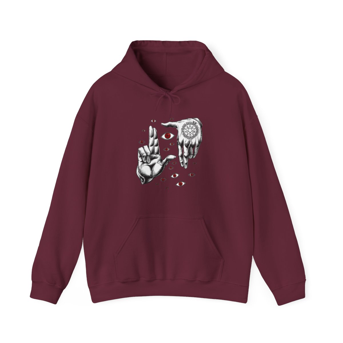 Anime Hellsing Ultimate Aluca Classic Design Hoodie - alternate angle 3, merchandise