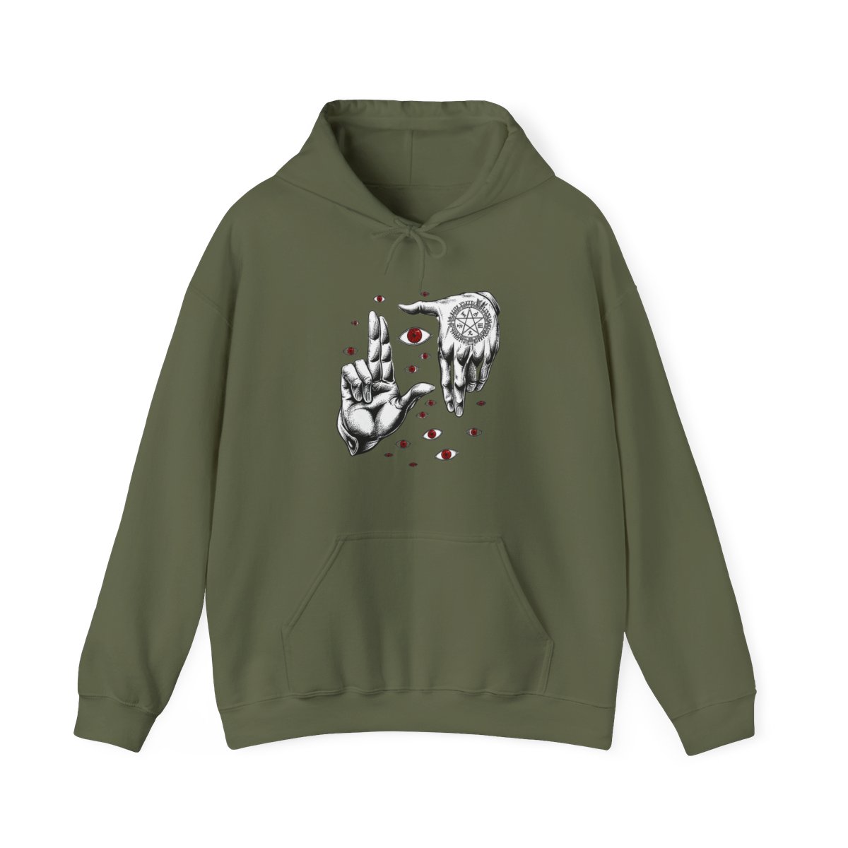 Anime Hellsing Ultimate Aluca Classic Design Hoodie - alternate angle 4, merchandise