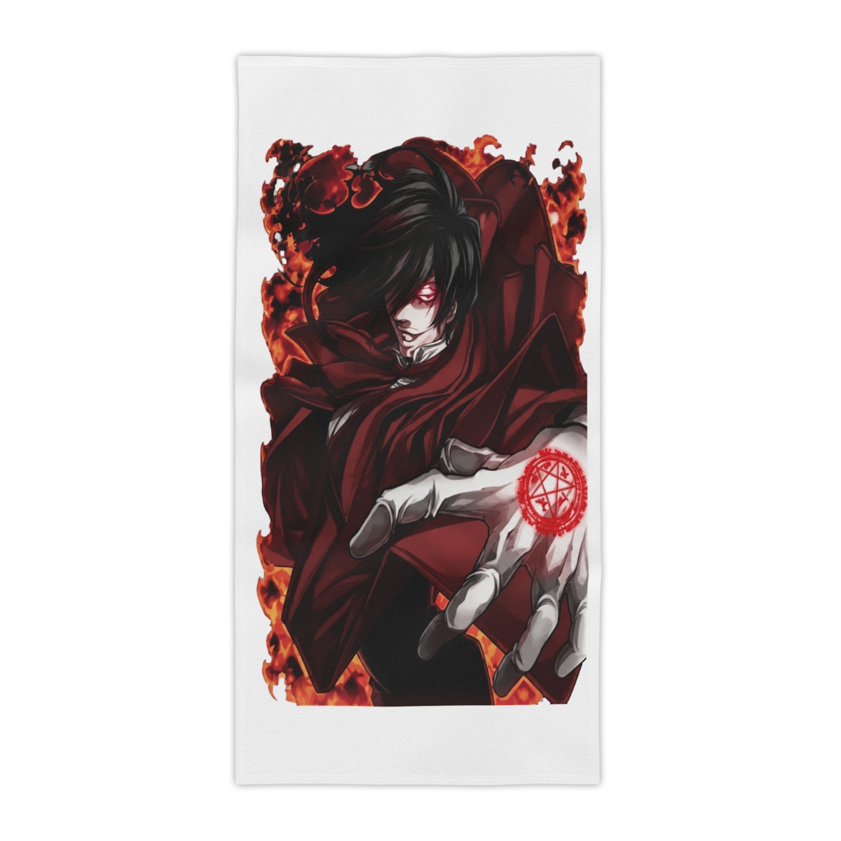 Hellsing Ultimate Alucard Gothic Design Towels - alternate angle 2, merchandise