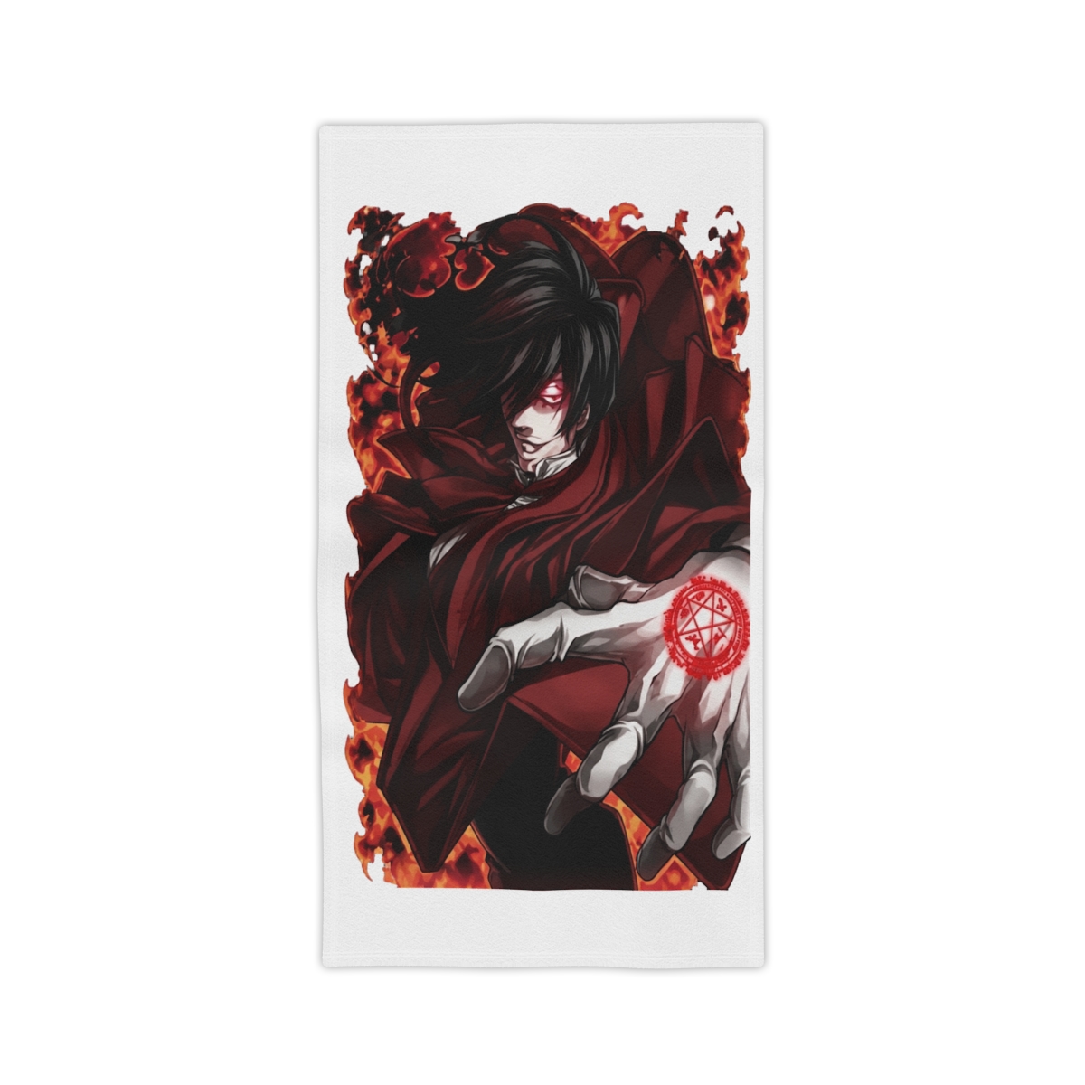 Hellsing Ultimate Alucard Gothic Design Towels - alternate angle 1, merchandise