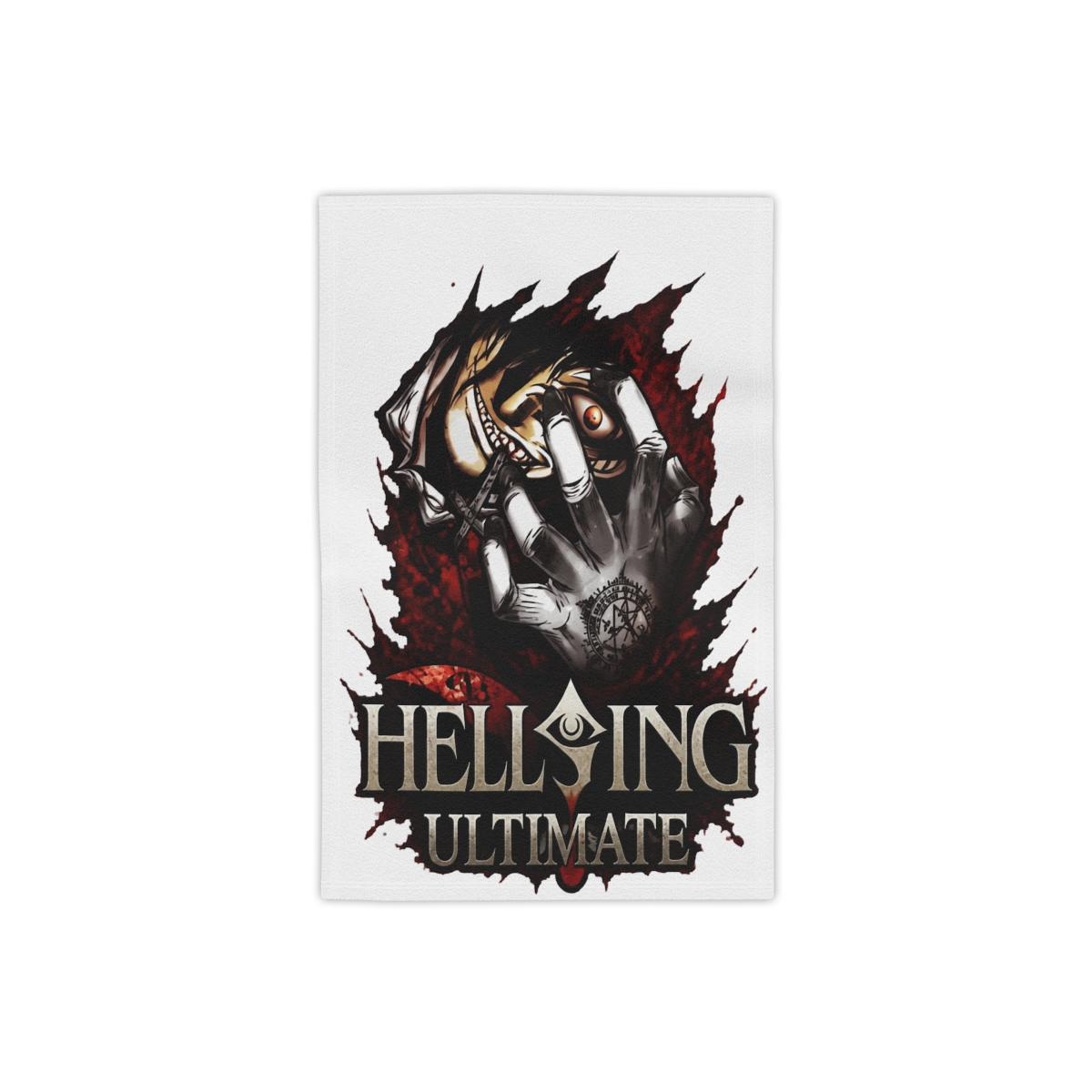 Anime Hellsing Ultimate Alucard Red Eyes Towels